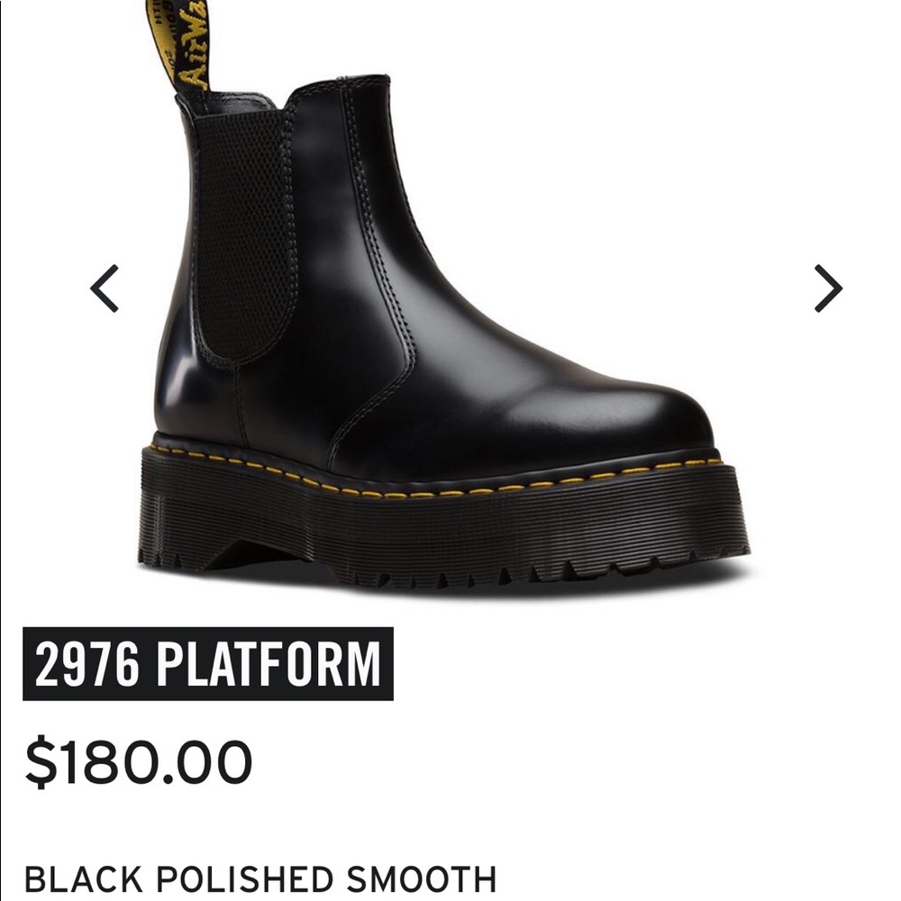 Dr. Marten 2976 platform Chelsea QUAD - worn 2x